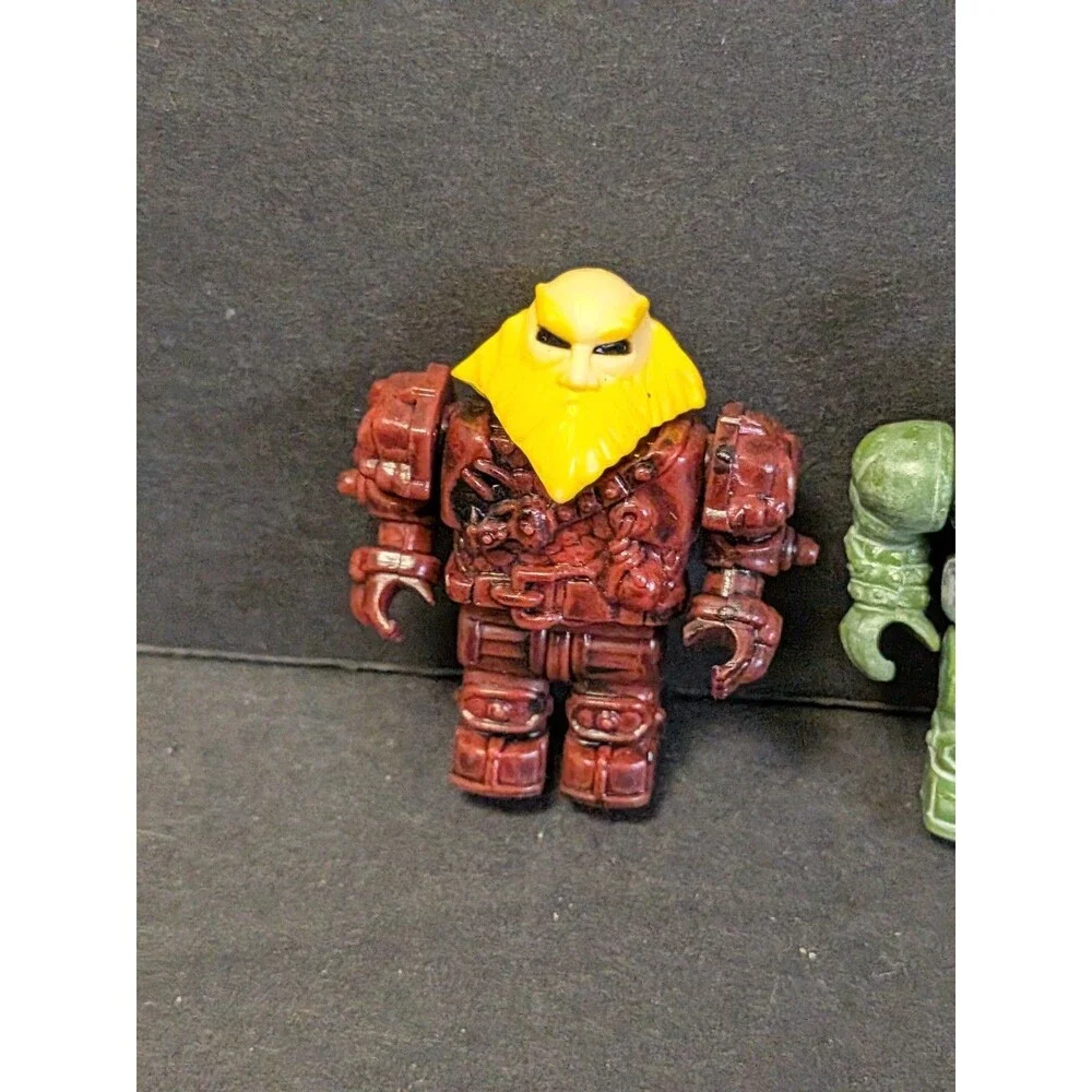 Mega Bloks Dragons Universe Krystal Wars Mini Figure Lot Of 6